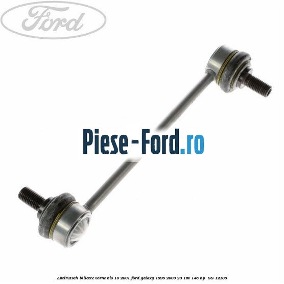 Antirutsch-Billette vorne bis 10/2001 Ford Galaxy 1995-2000 2.3 16V 146 HP #E83F1BFC89